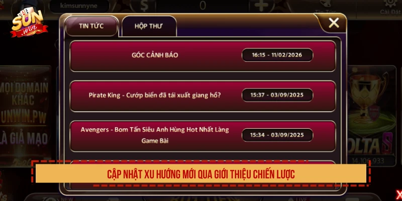 Cập nhật xu hướng mới qua giới thiệu chiến lược