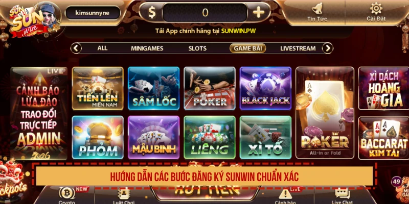 Cách Đăng Ký SUNWIN Tạo Tài Khoản Nhanh Chóng 2026 Hướng dẫn các bước đăng ký SUNWIN chuẩn xác