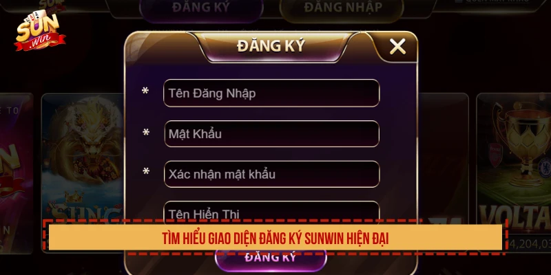 Cách Đăng Ký SUNWIN Tạo Tài Khoản Nhanh Chóng 2026 Tìm hiểu giao diện đăng ký SUNWIN hiện đại