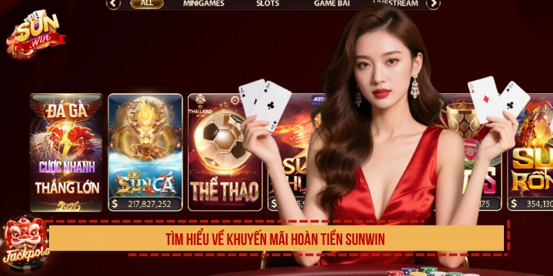 Khuyến Mãi Hoàn Tiền SUNWIN Đến 2% Nhận Thưởng Lớn Tìm hiểu về khuyến mãi hoàn tiền SUNWIN