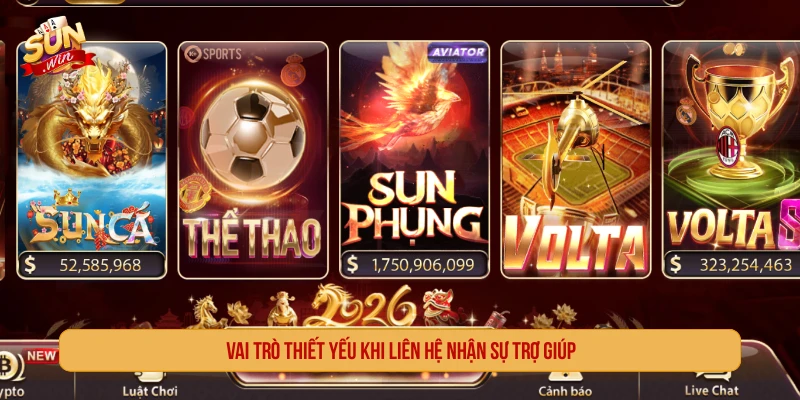 Vai trò thiết yếu khi liên hệ nhận sự trợ giúp