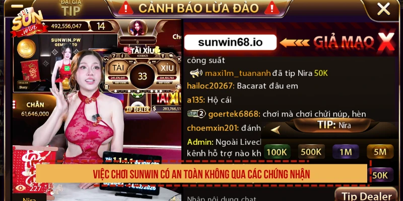 Chơi SUNWIN Có An Toàn Không? 4 Minh Chứng Về Sự Uy Tín Việc chơi SUNWIN có an toàn không qua các chứng nhận